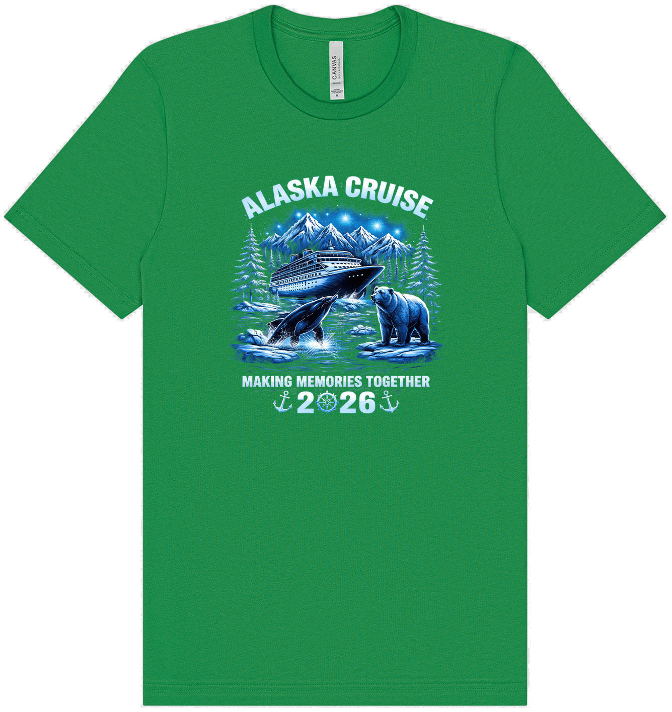 Alaska Cruise 2026 Adult Bella Canvas Shirt