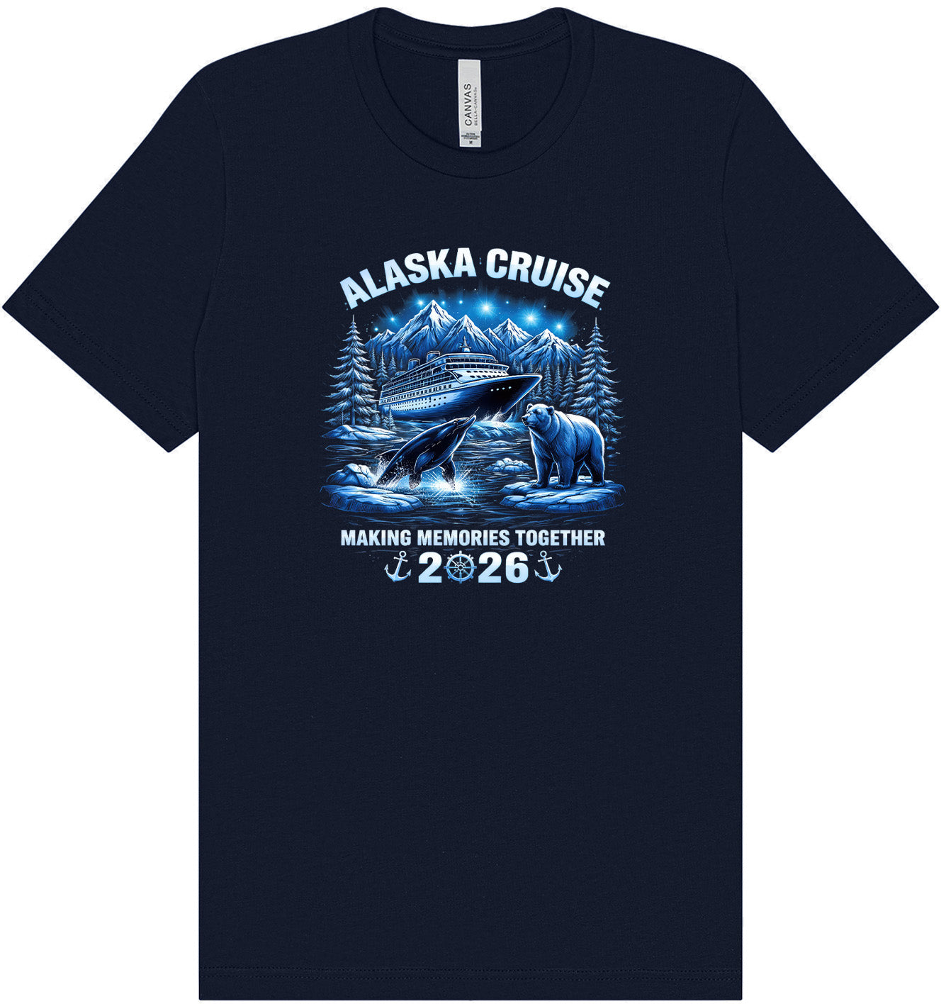 Alaska Cruise 2026 Adult Bella Canvas Shirt