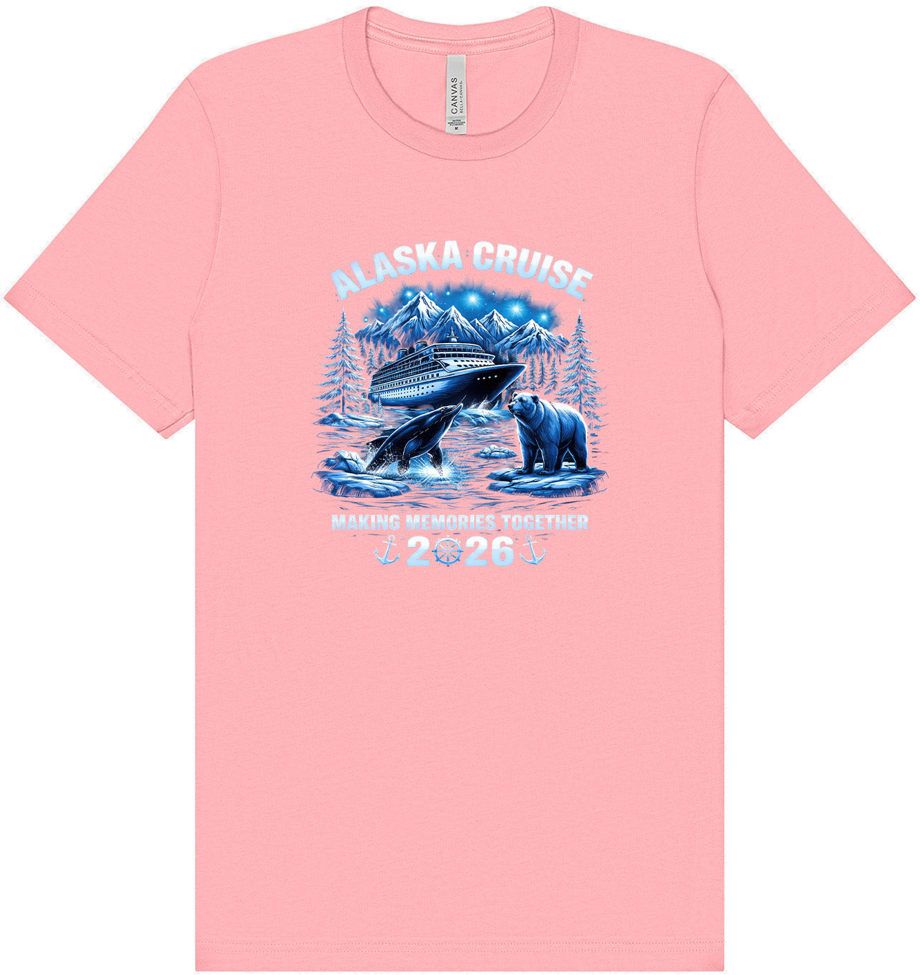 Alaska Cruise 2026 Adult Bella Canvas Shirt