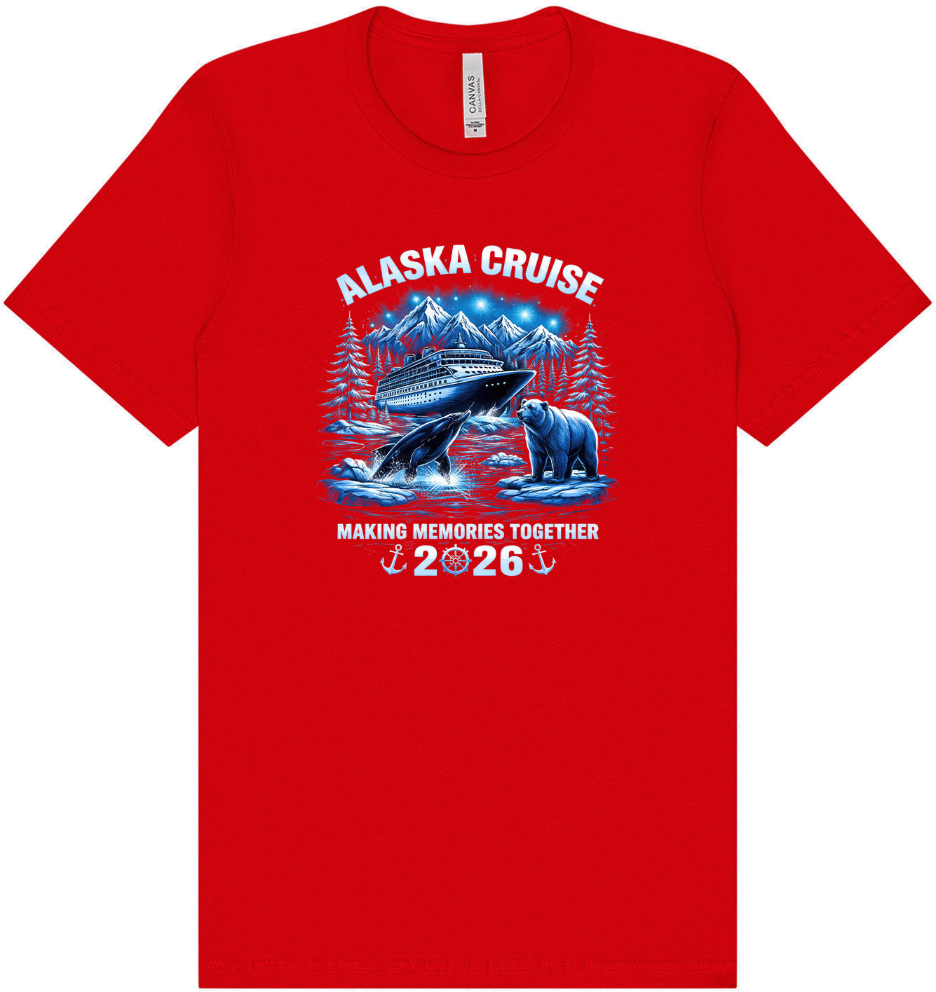 Alaska Cruise 2026 Adult Bella Canvas Shirt