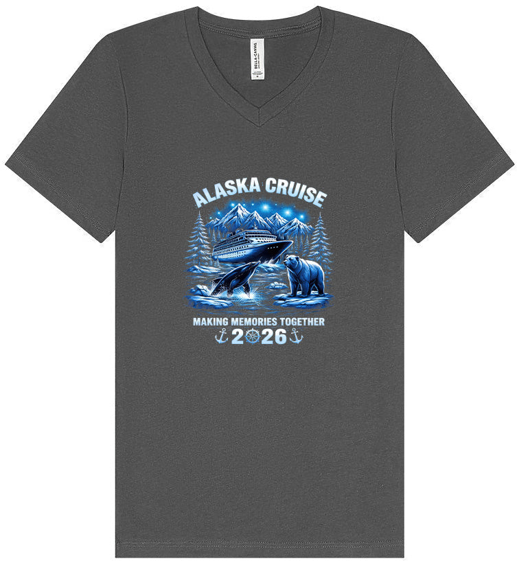 Alaska Cruise 2026 Unisex V-Neck Shirt