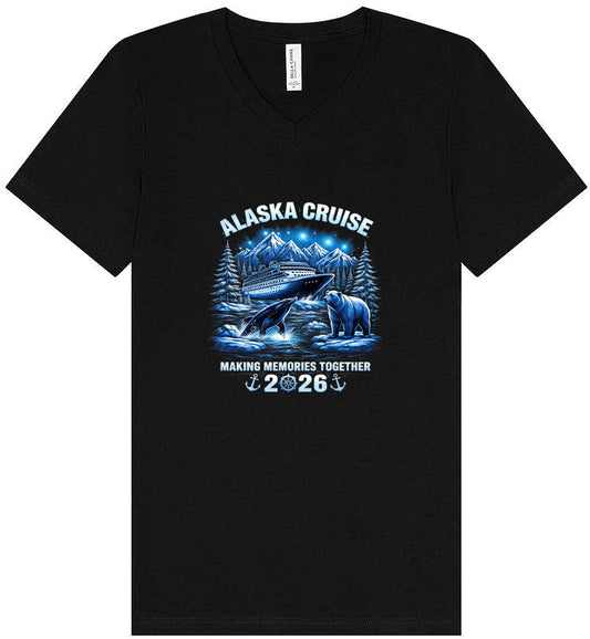 Alaska Cruise 2026 Unisex V-Neck Shirt