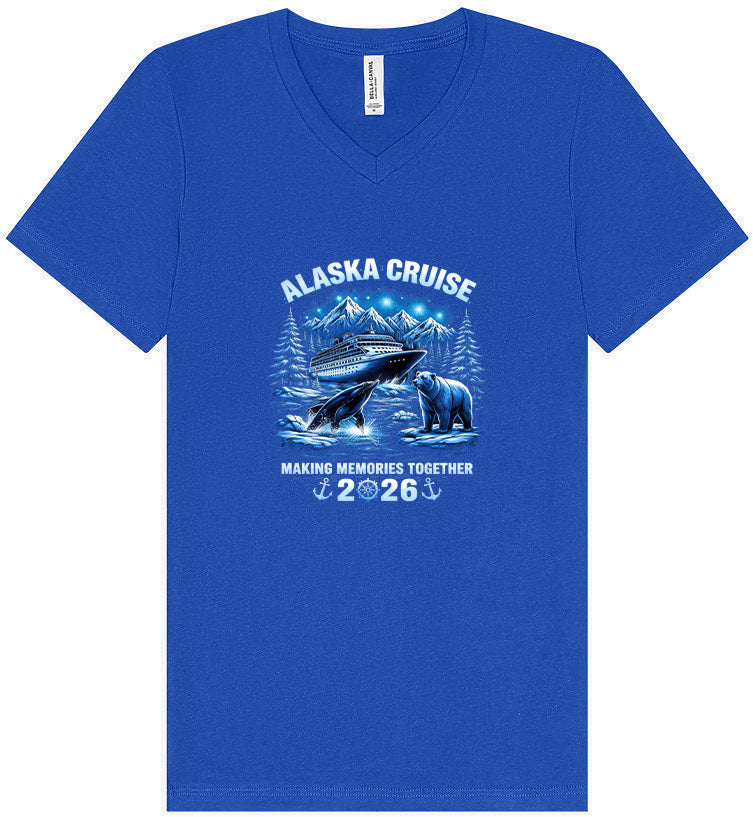 Alaska Cruise 2026 Unisex V-Neck Shirt