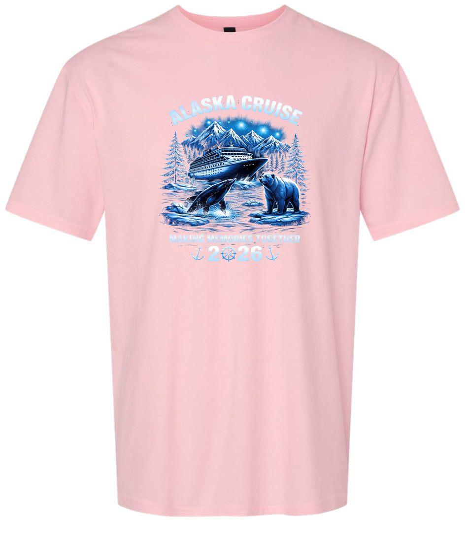 Alaska Cruise 2026 Adult Gildan Soft Shirt