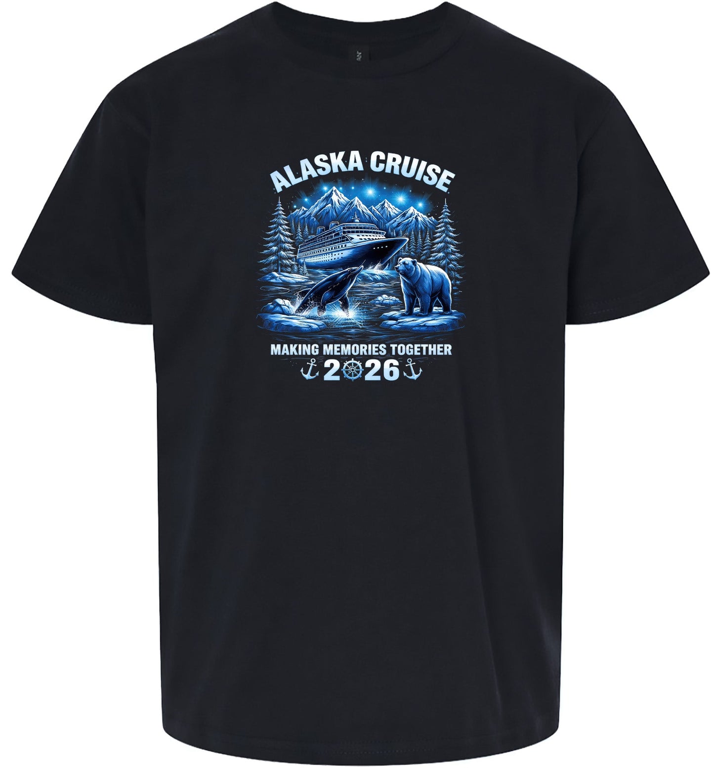 Alaska Cruise 2026 Children's Gildan Soft Shirt