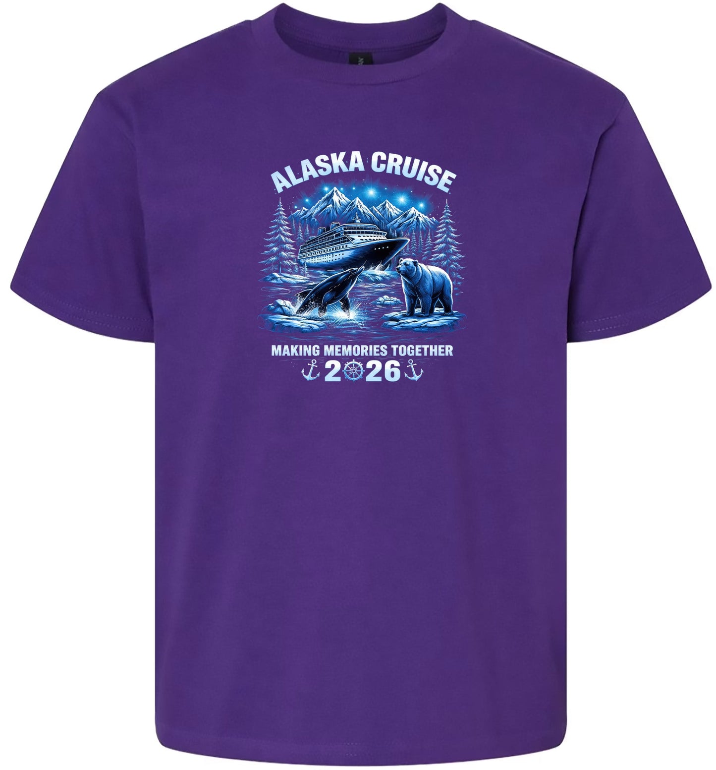 Alaska Cruise 2026 Children's Gildan Soft Shirt