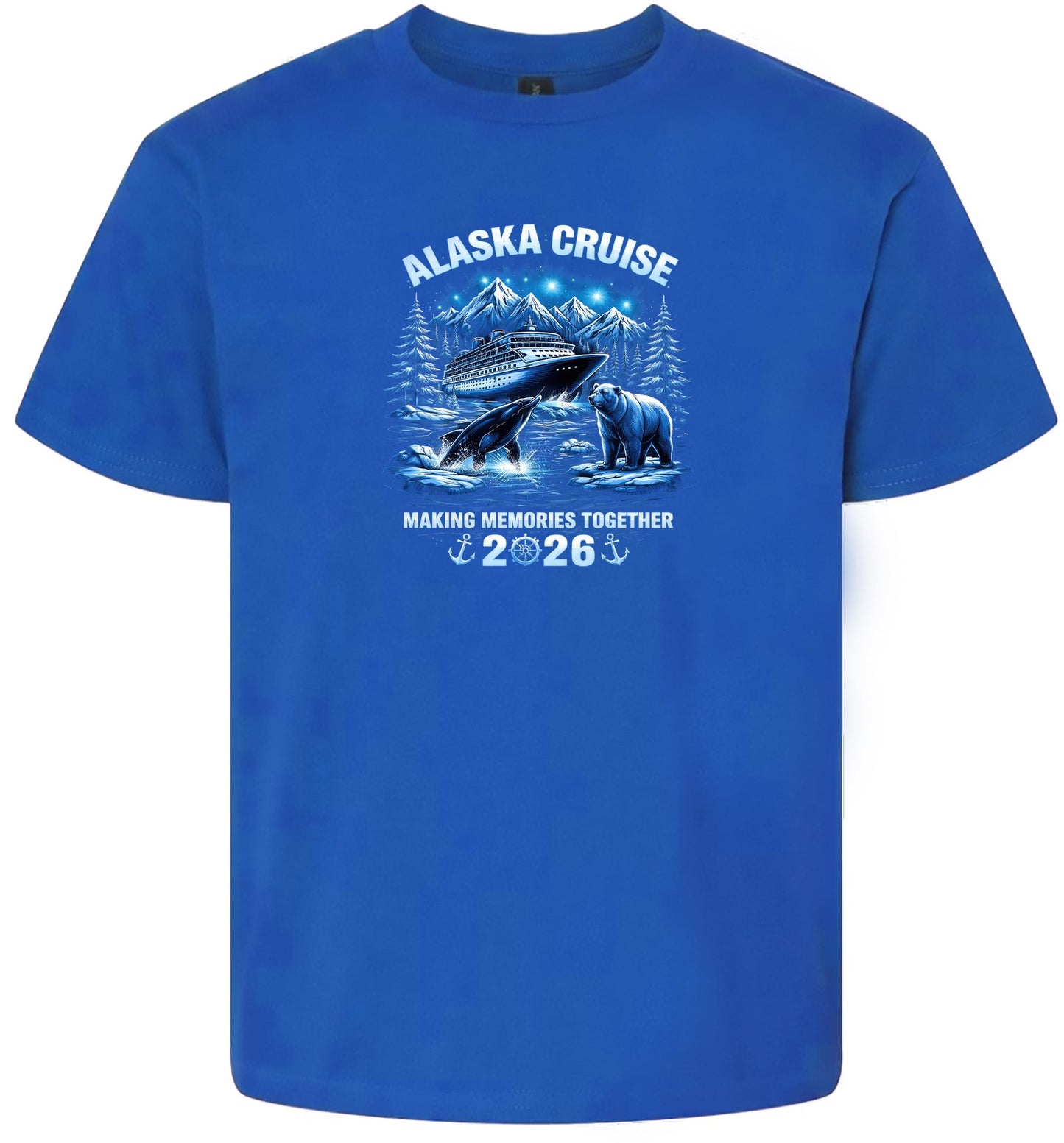 Alaska Cruise 2026 Children's Gildan Soft Shirt