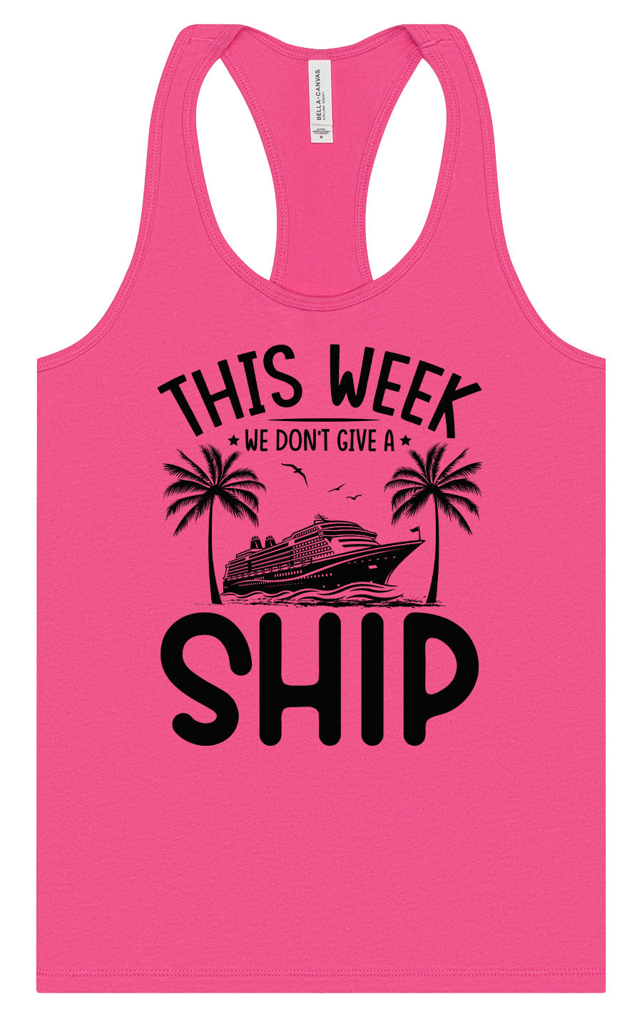 We Don't Give a Ship Women's Racerback Tank