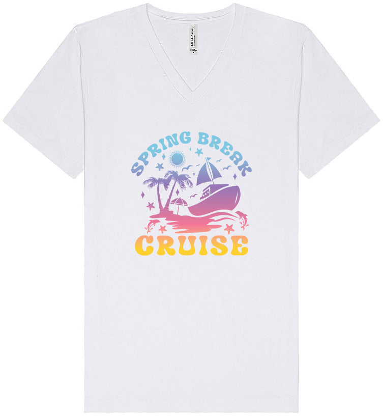 Spring Break Cruise Unisex V-Neck Shirt