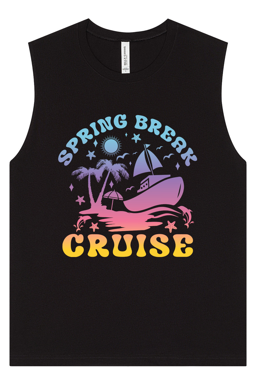 Spring Break Cruise Muscle Tank