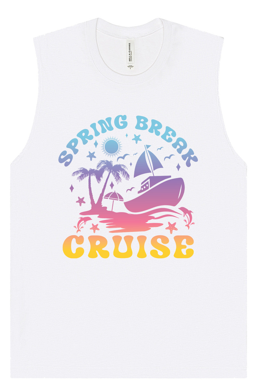 Spring Break Cruise Muscle Tank