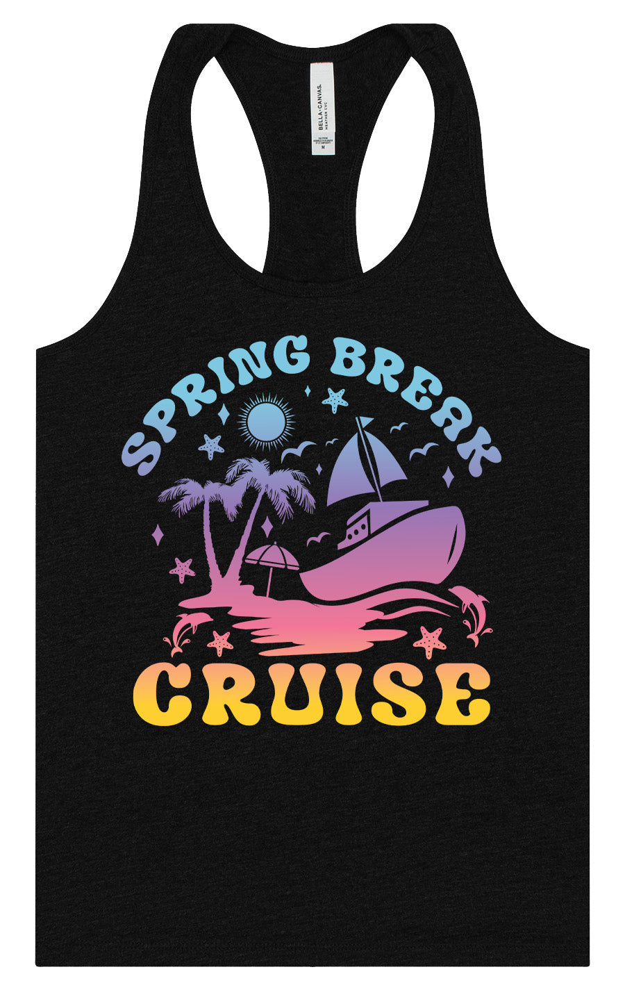 Spring Break Cruise Women's Racerback Tank