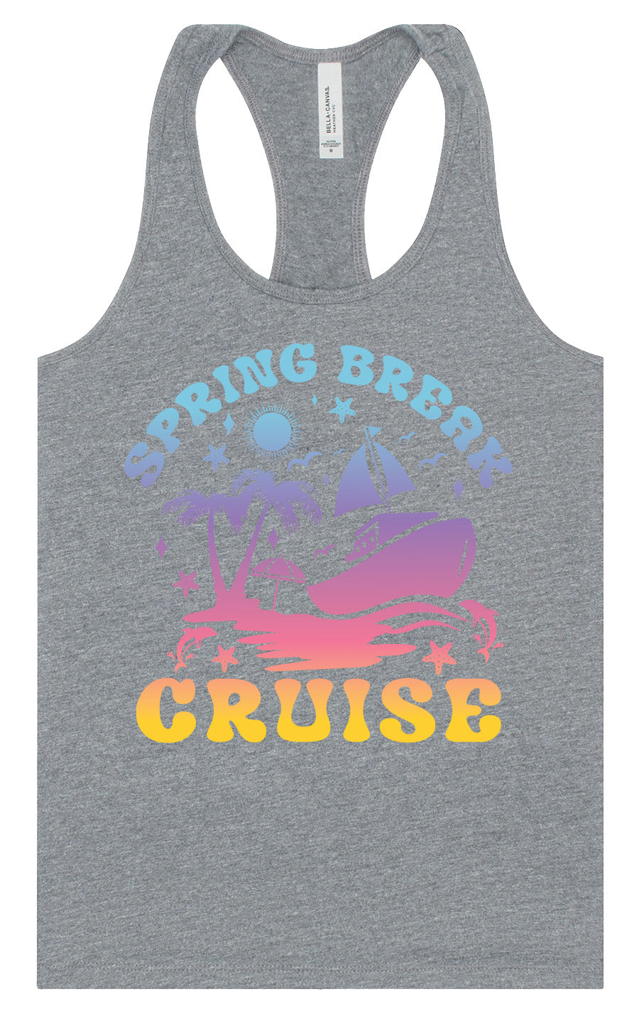 Spring Break Cruise Women's Racerback Tank