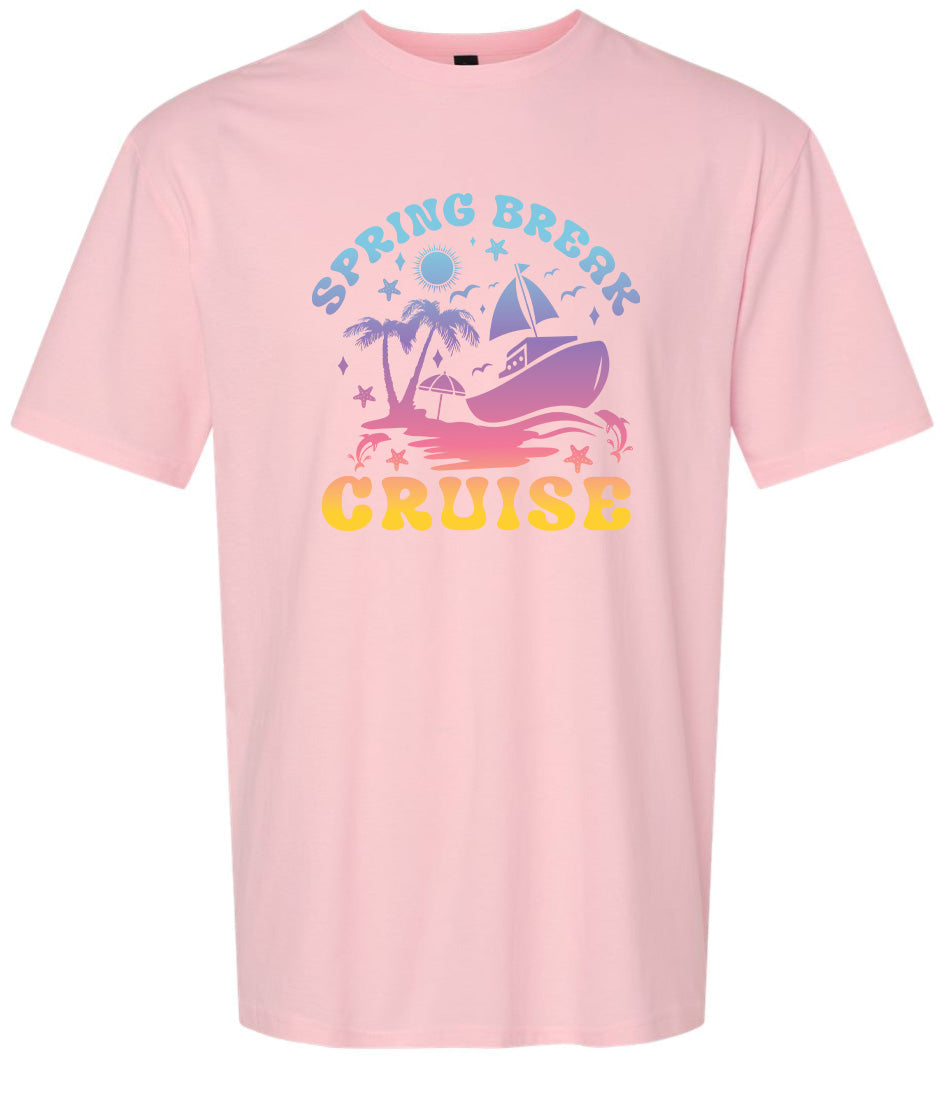 Spring Break Cruise Children's Gildan Soft Shirt