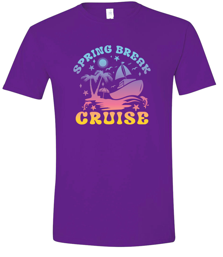Spring Break Cruise Children's Gildan Soft Shirt