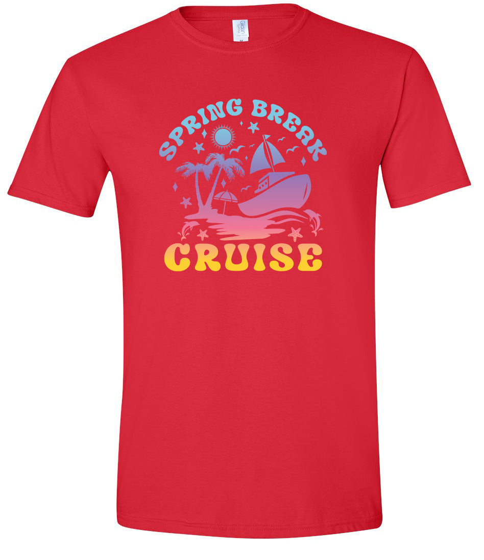 Spring Break Cruise Children's Gildan Soft Shirt