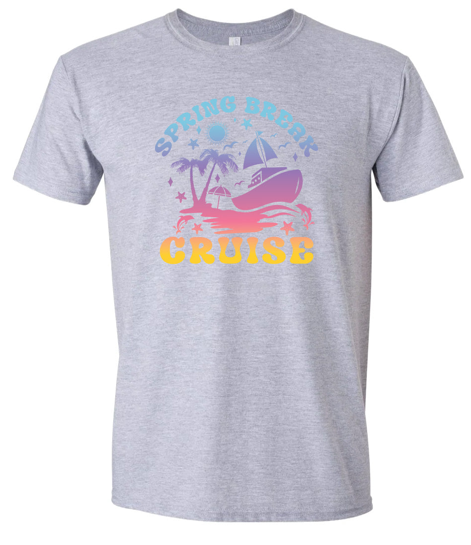 Spring Break Cruise Children's Gildan Soft Shirt