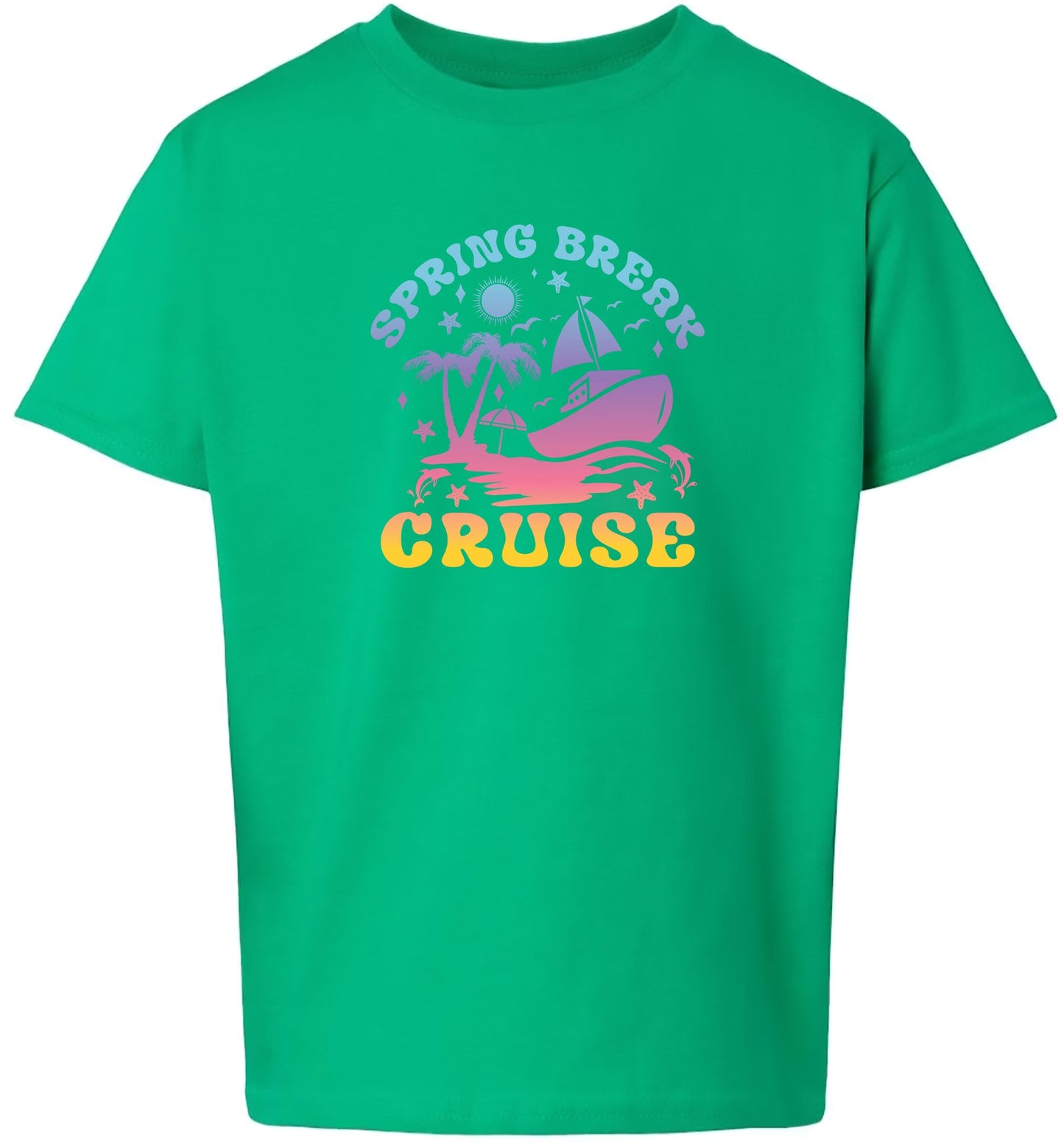 Spring Break Cruise Children's Gildan Soft Shirt