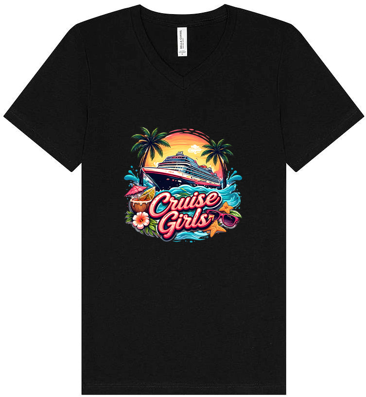 Cruise Girls Unisex V-Neck Shirt