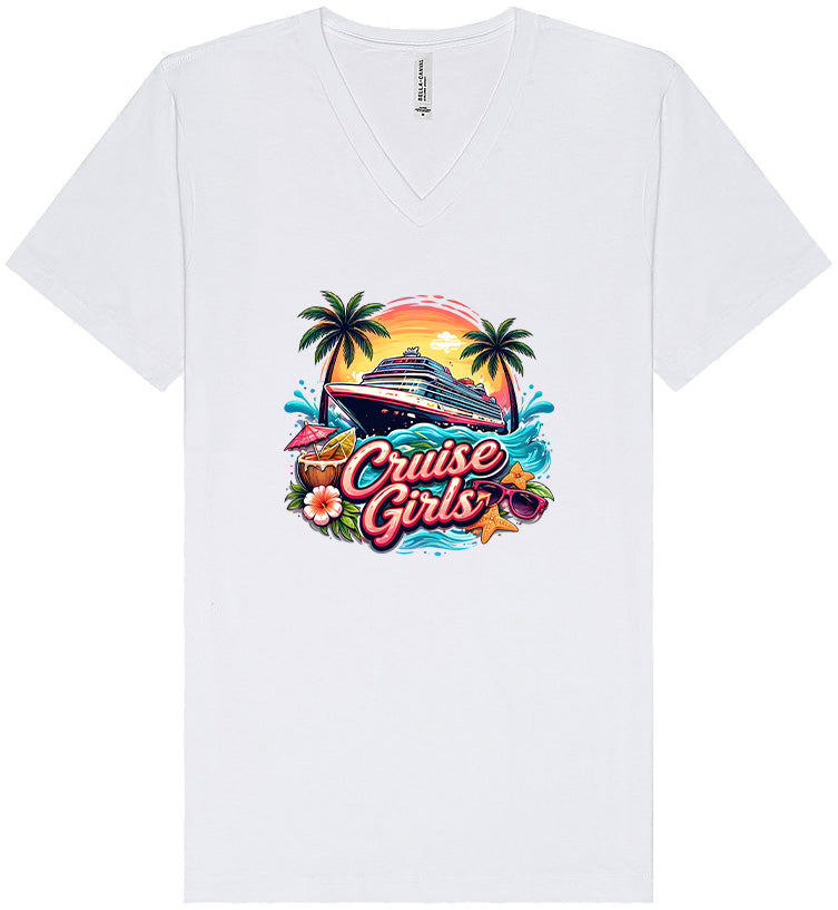 Cruise Girls Unisex V-Neck Shirt