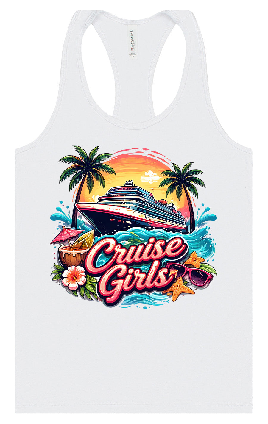 Cruise Girls Women's Racerback Tank