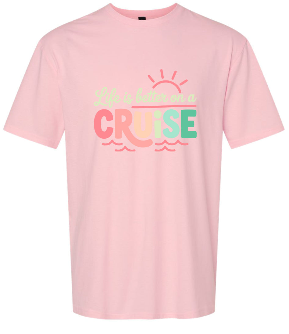 Life is Better on a Cruise Children's Gildan Soft Shirt