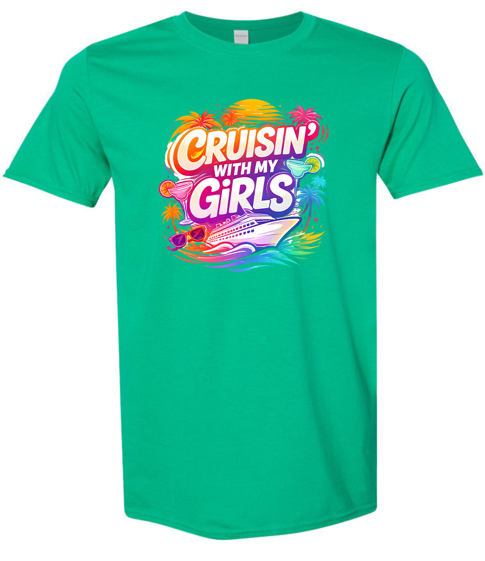 Cruisin' with My Girls Adult Gildan Soft Shirt