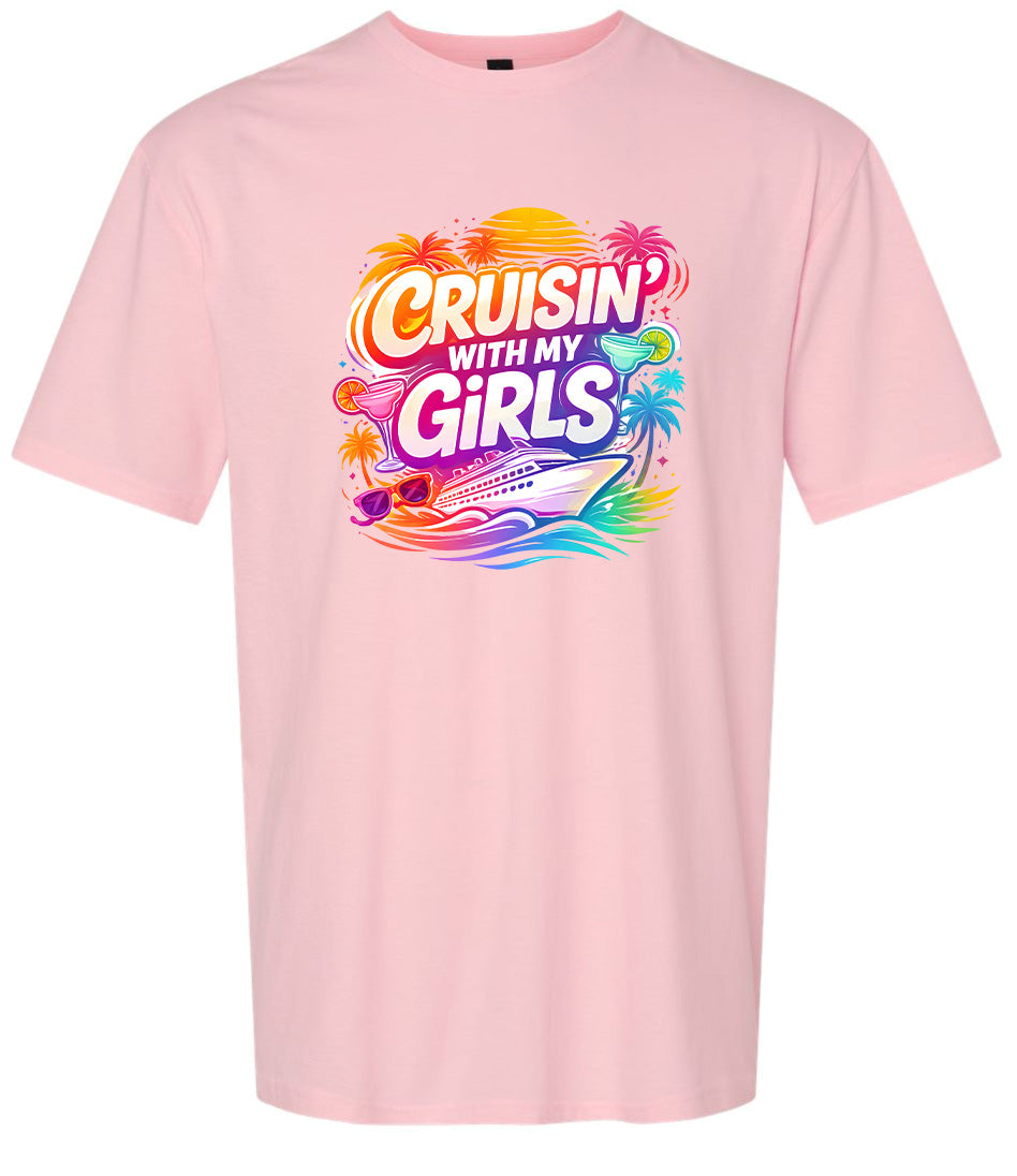 Cruisin' with My Girls Children's Gildan Soft Shirt