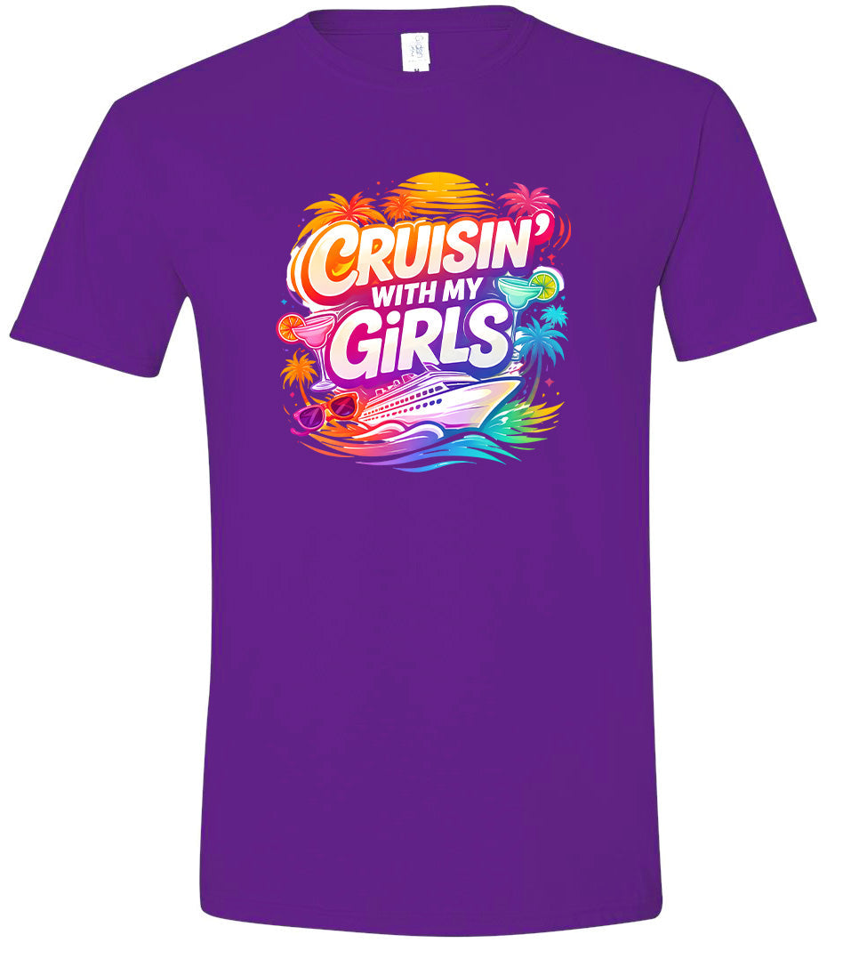 Cruisin' with My Girls Adult Gildan Soft Shirt