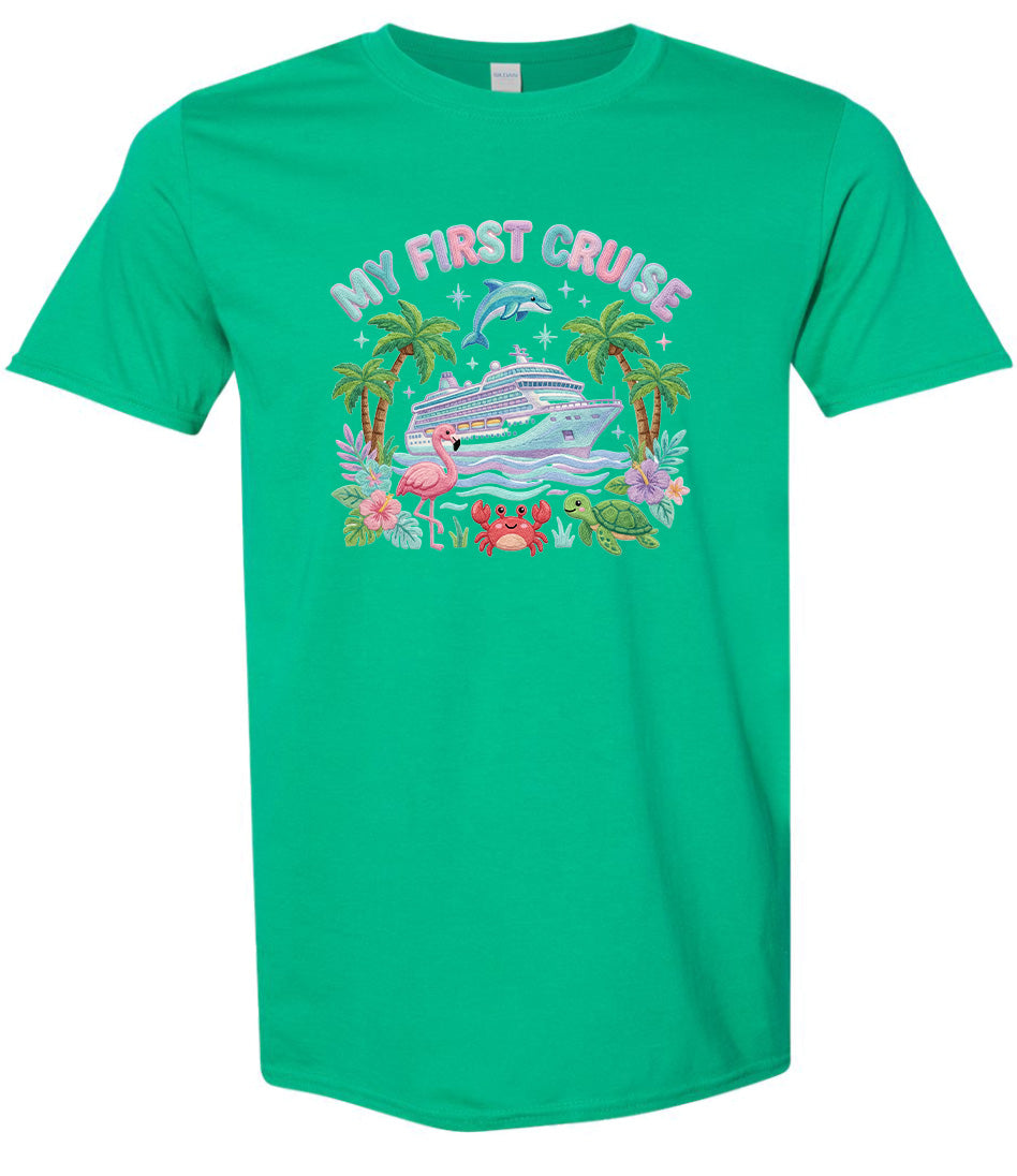 My First Cruise Children's Gildan Soft Shirt