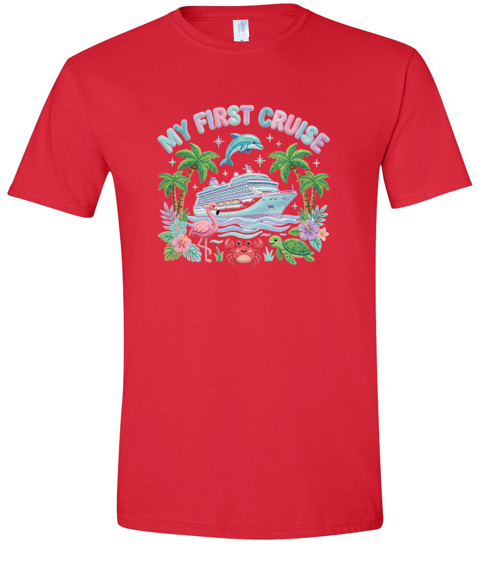 My First Cruise Children's Gildan Soft Shirt