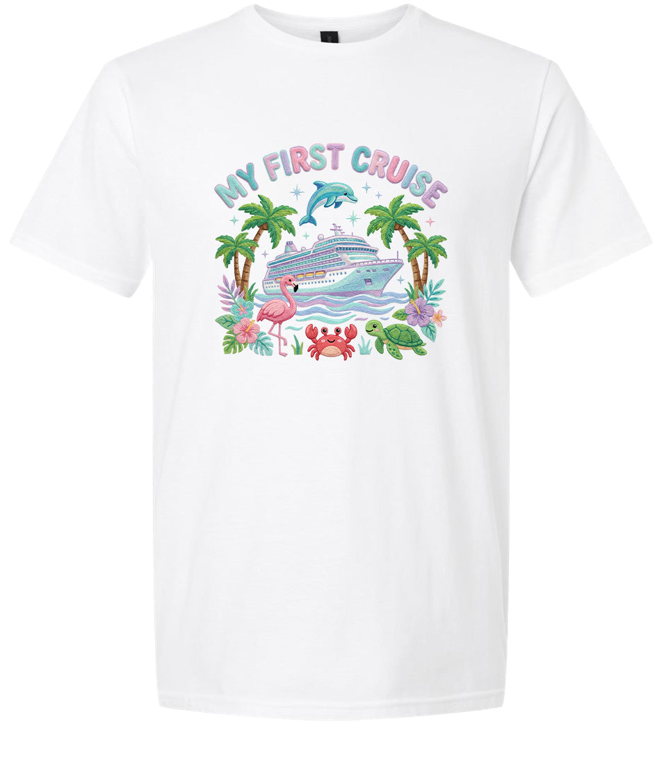 My First Cruise Children's Gildan Soft Shirt