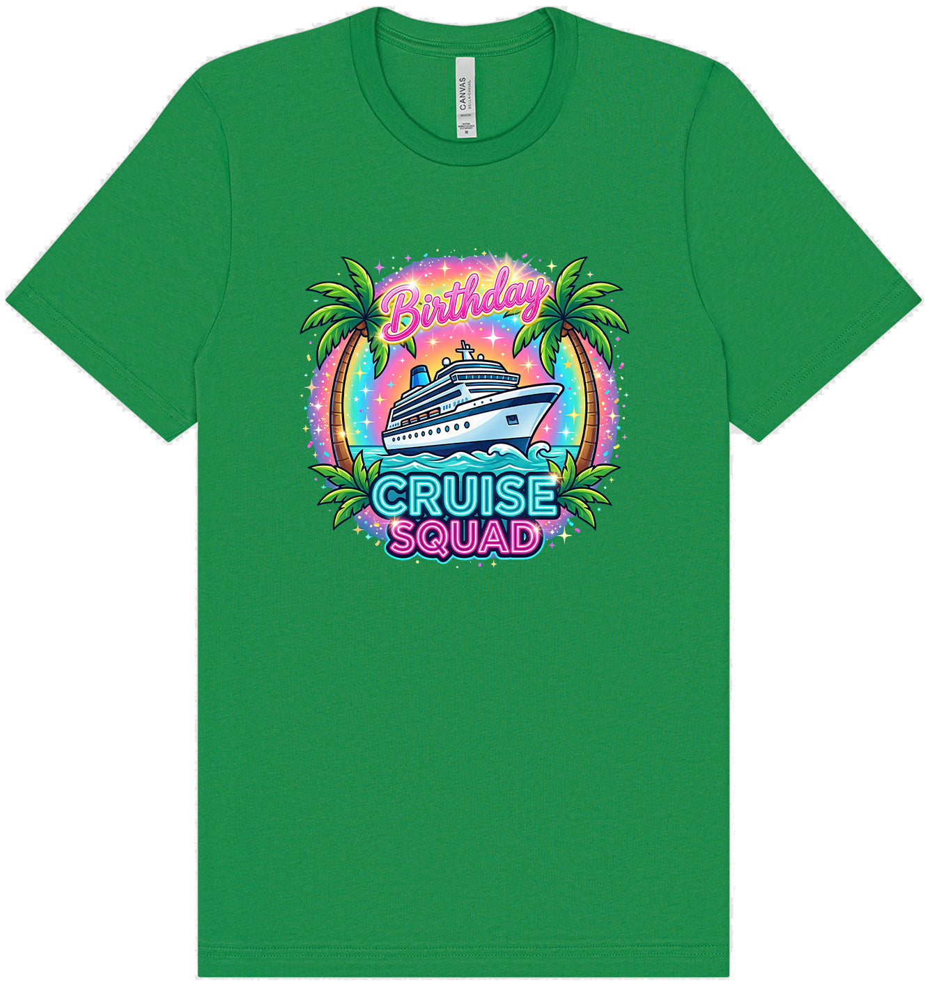 Birthday Cruise Squad Adult Bella Canvas Shirt