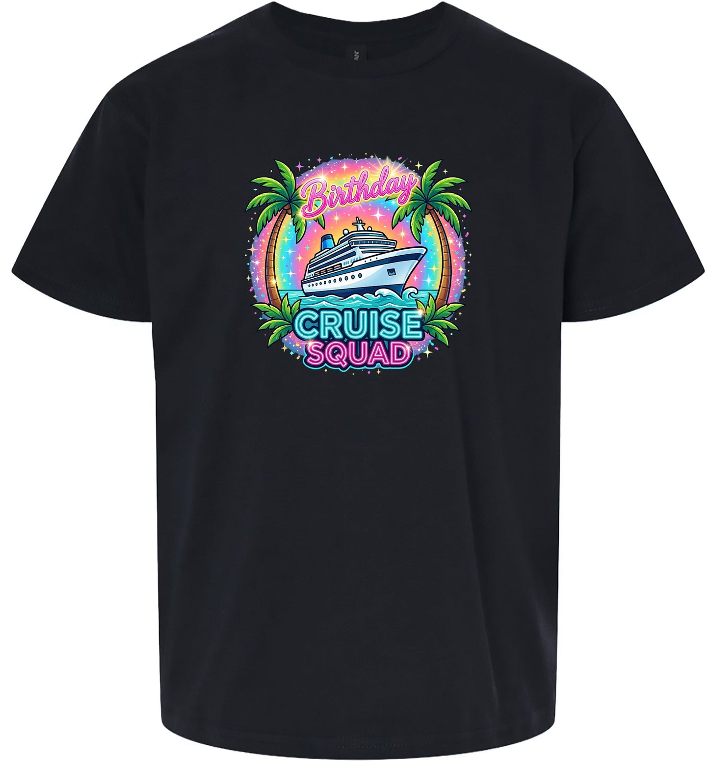 Birthday Cruise Squad Children's Gildan Soft Shirt