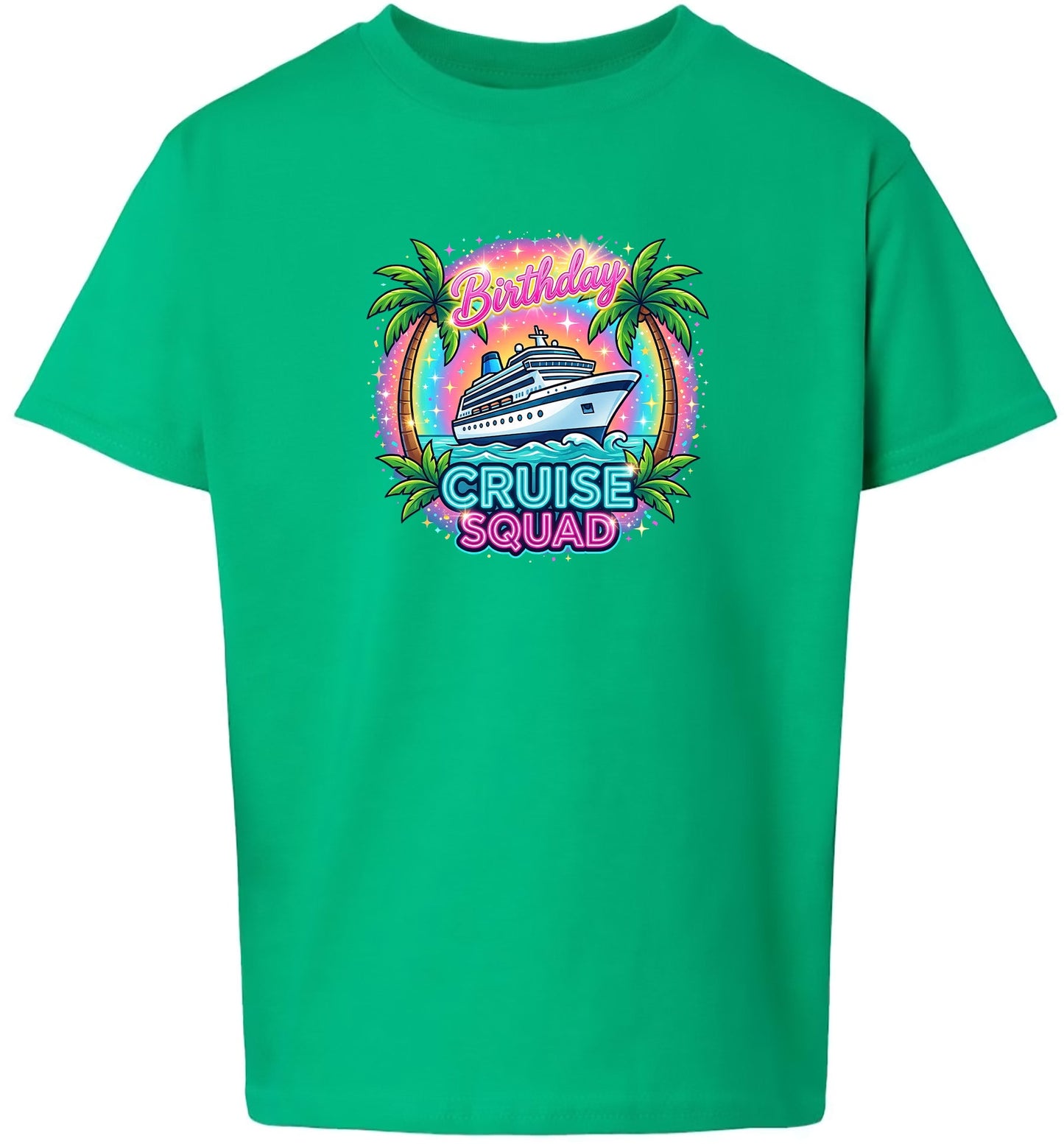 Birthday Cruise Squad Children's Gildan Soft Shirt