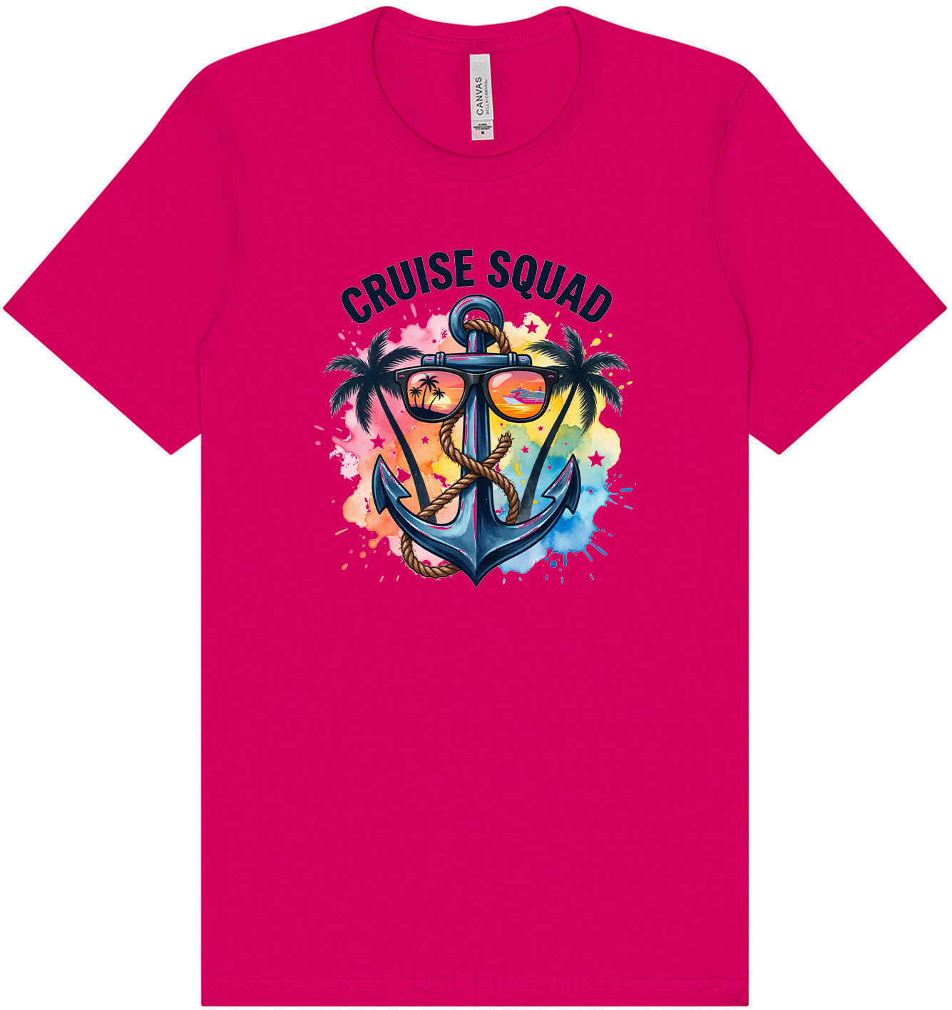 Anchored Cruise Squad Adult Bella Canvas Shirt