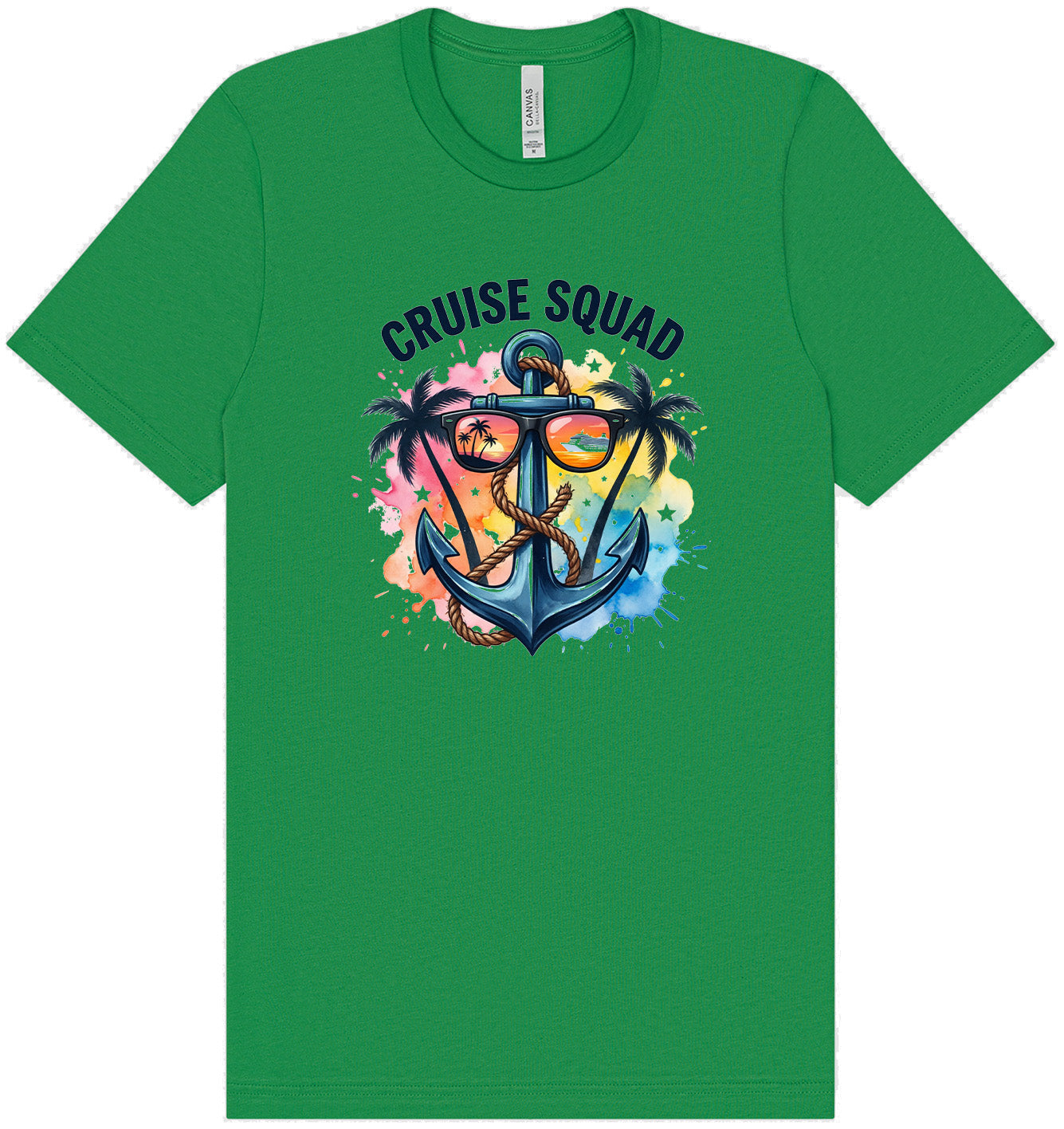 Anchored Cruise Squad Adult Bella Canvas Shirt