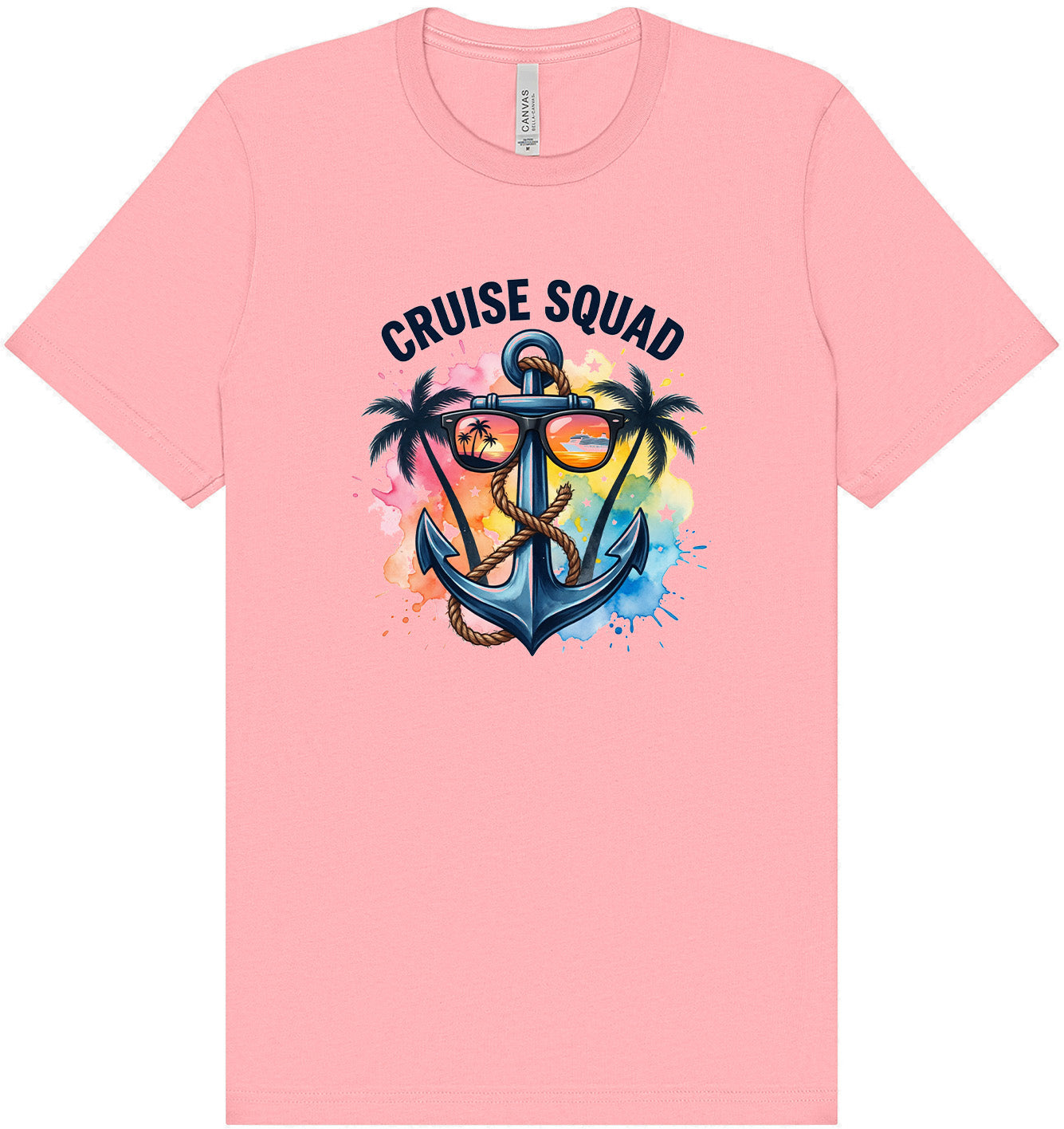 Anchored Cruise Squad Adult Bella Canvas Shirt