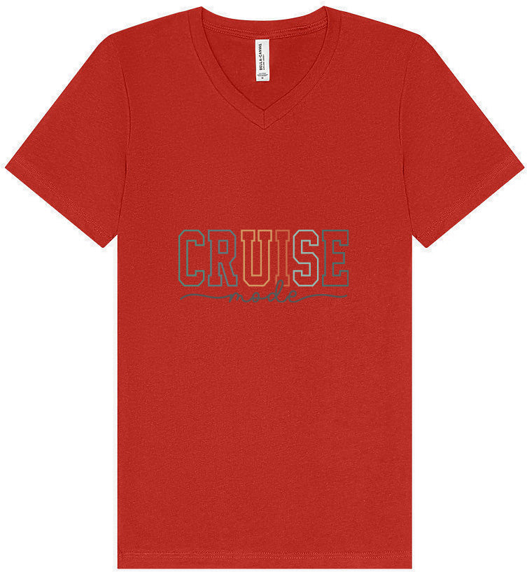 Cruise Mode Unisex V-Neck Shirt