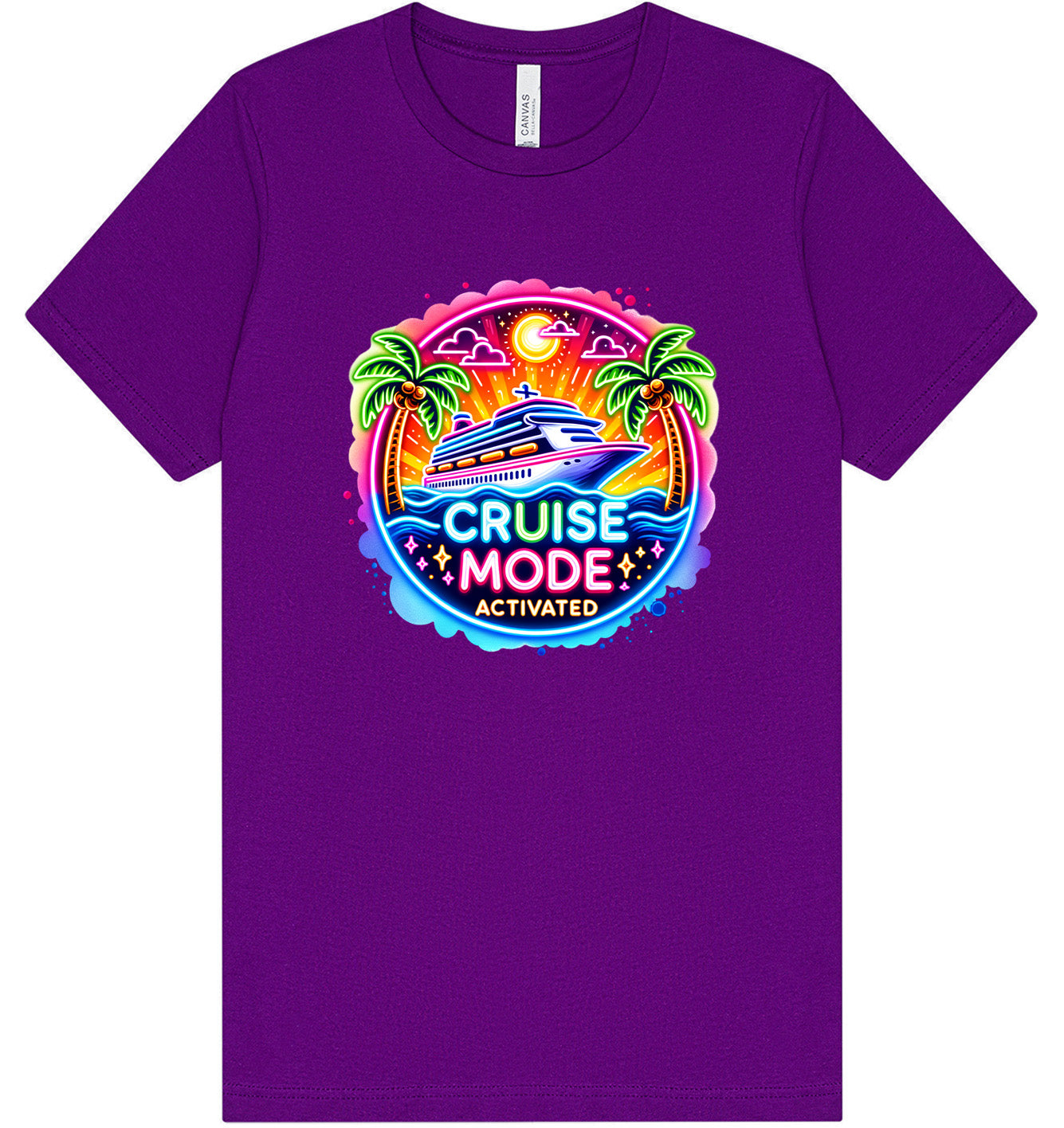 Cruise Mode Activated Adult Bella Canvas Shirt