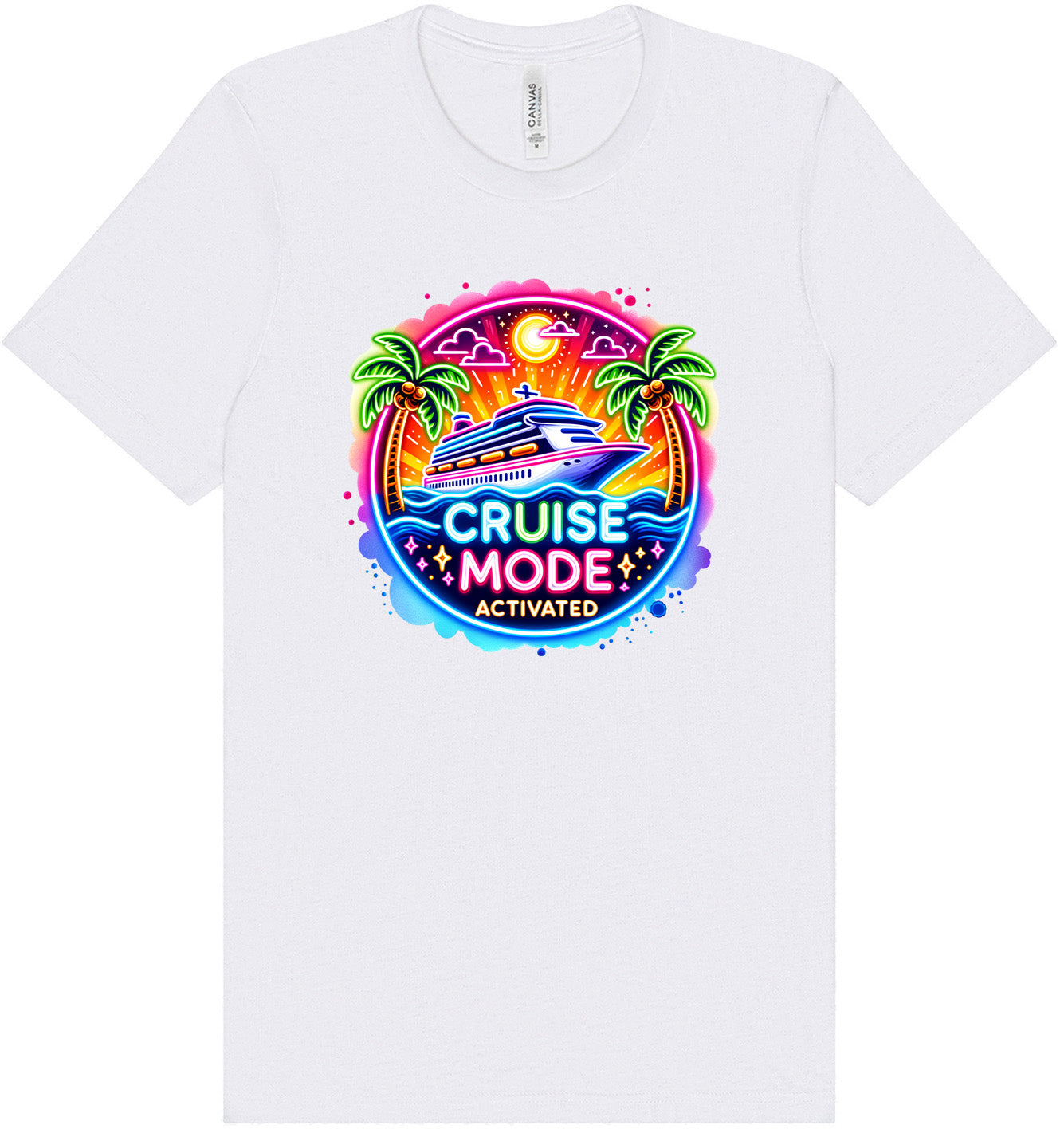 Cruise Mode Activated Adult Bella Canvas Shirt