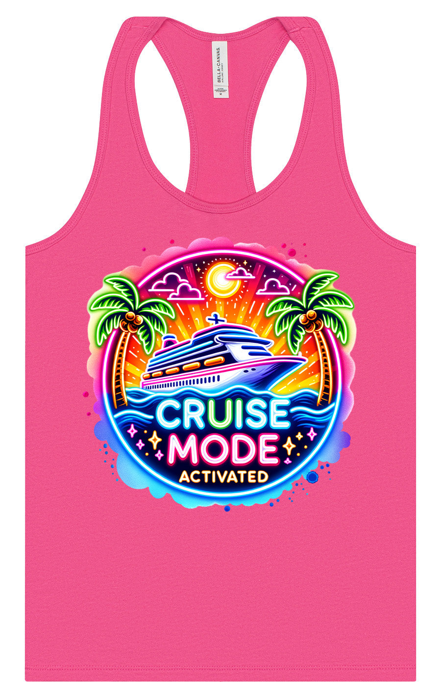 Cruise Mode Activated Women's Racerback Tank