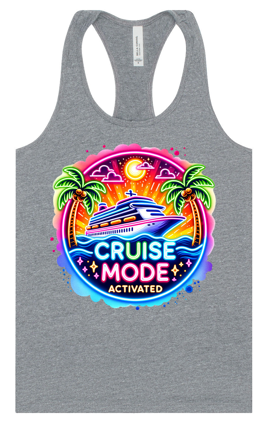 Cruise Mode Activated Women's Racerback Tank