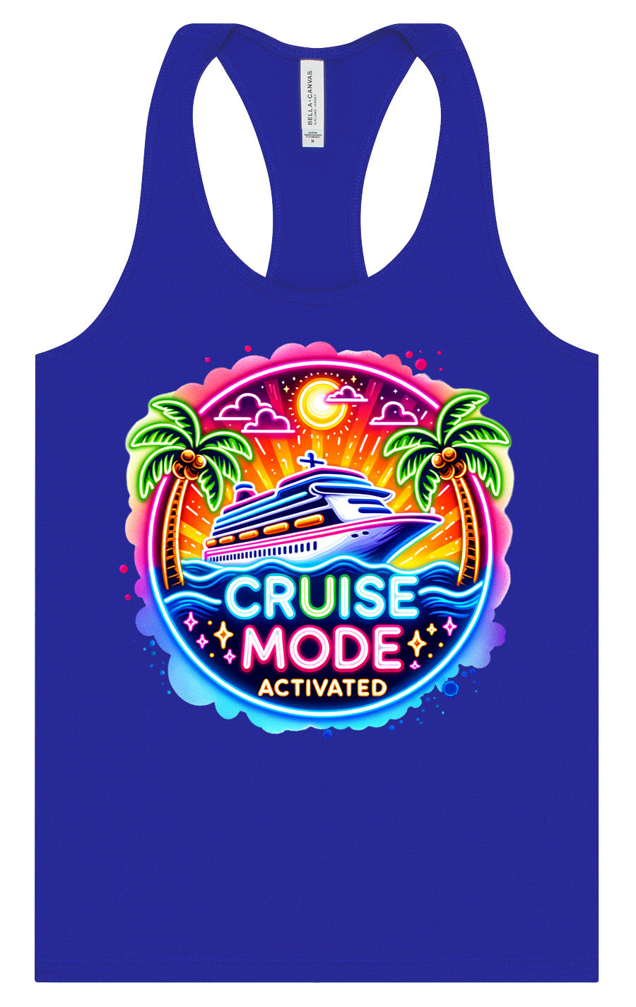 Cruise Mode Activated Women's Racerback Tank