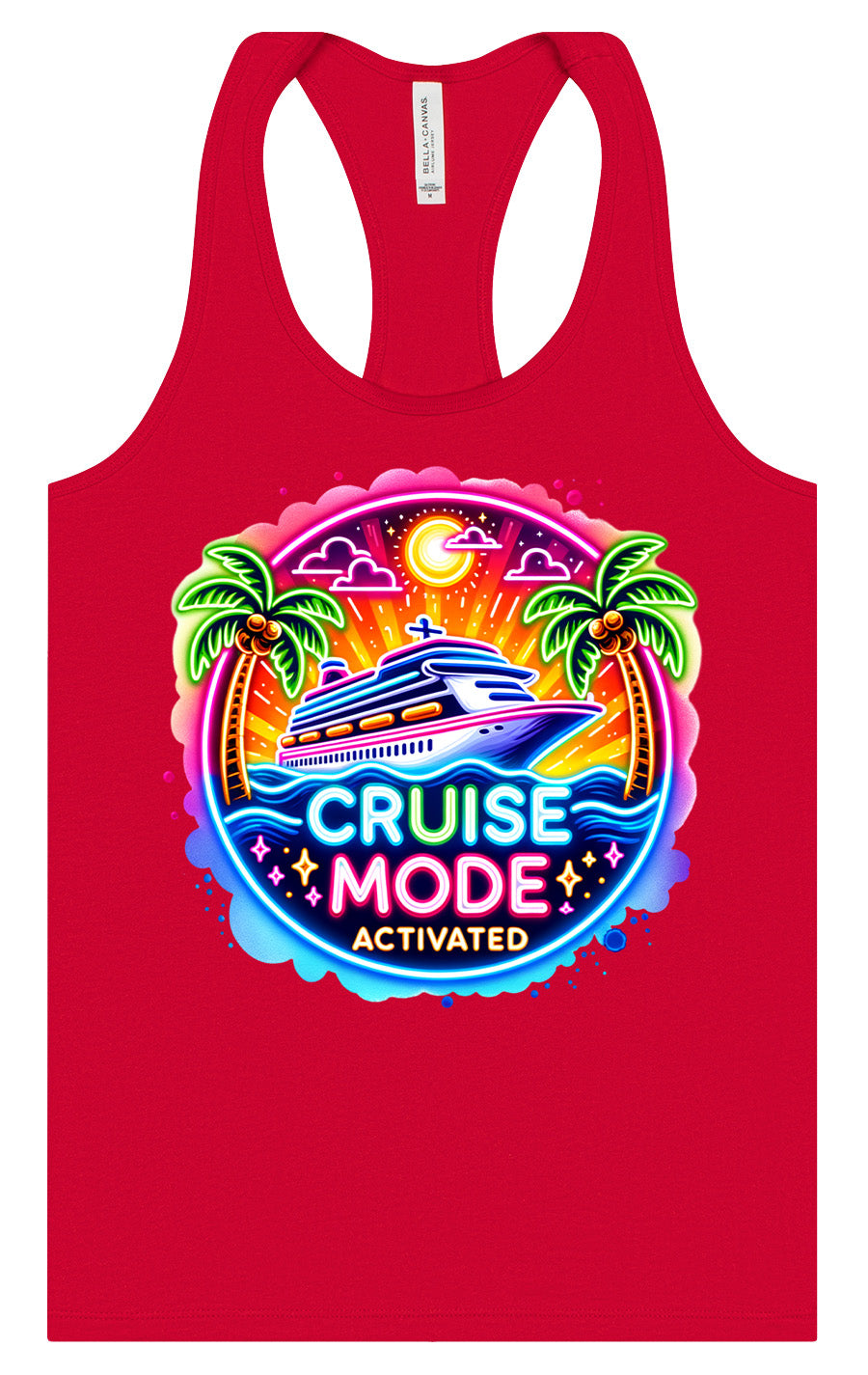 Cruise Mode Activated Women's Racerback Tank