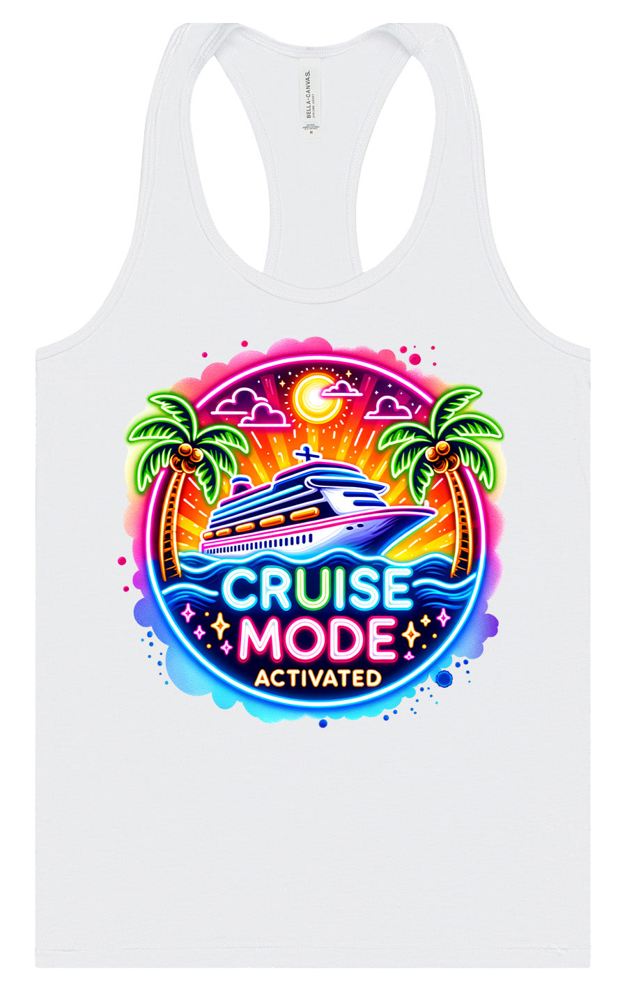 Cruise Mode Activated Women's Racerback Tank