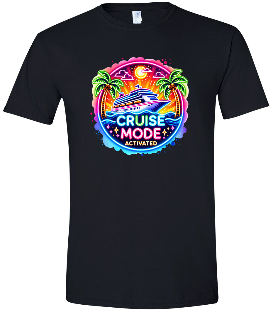 Cruise Mode Activated Adult Gildan Soft Shirt