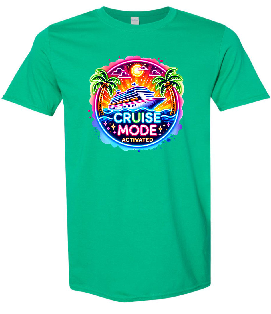 Cruise Mode Activated Adult Gildan Soft Shirt