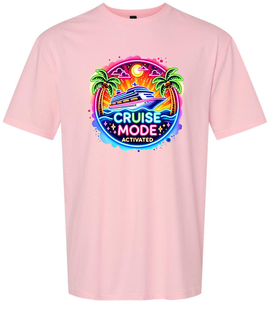 Cruise Mode Activated Adult Gildan Soft Shirt