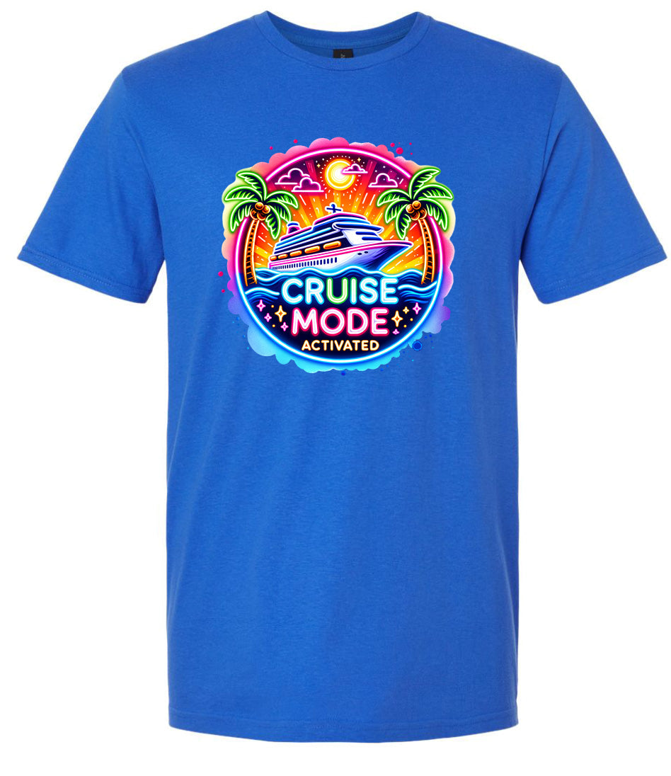 Cruise Mode Activated Adult Gildan Soft Shirt